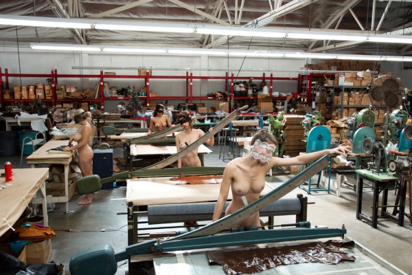 Cutting at the Factory, Boyle Heights