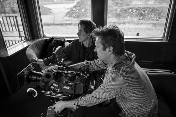 Doug Aitken at work in the Recording Studio © Mara McKevitt